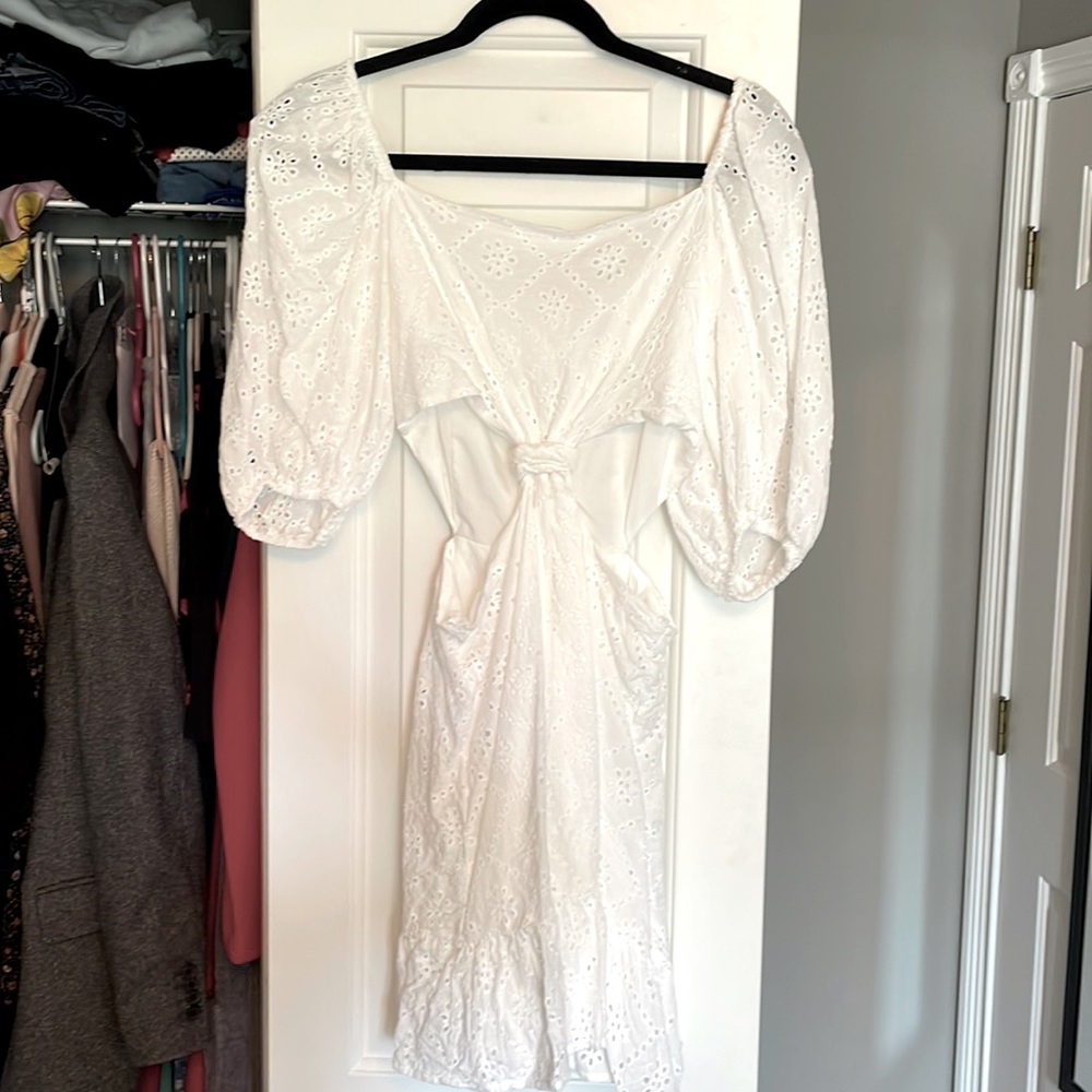 Wayf Cut-Out Mini Dress